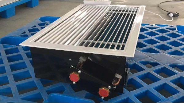 玻璃幕墻落地窗搭配這樣的地板對(duì)流器，真的上檔次【揚(yáng)子江空調(diào)】